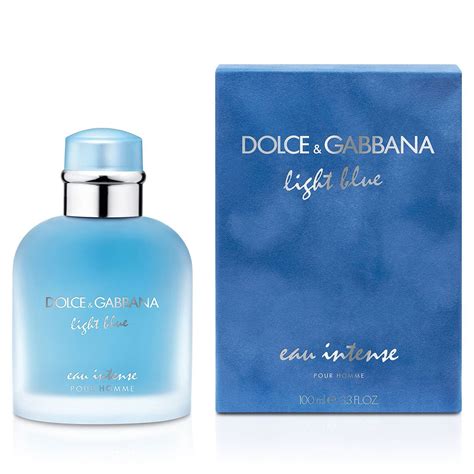 dolce gabbana light blue for man|d&g light blue eau intense.